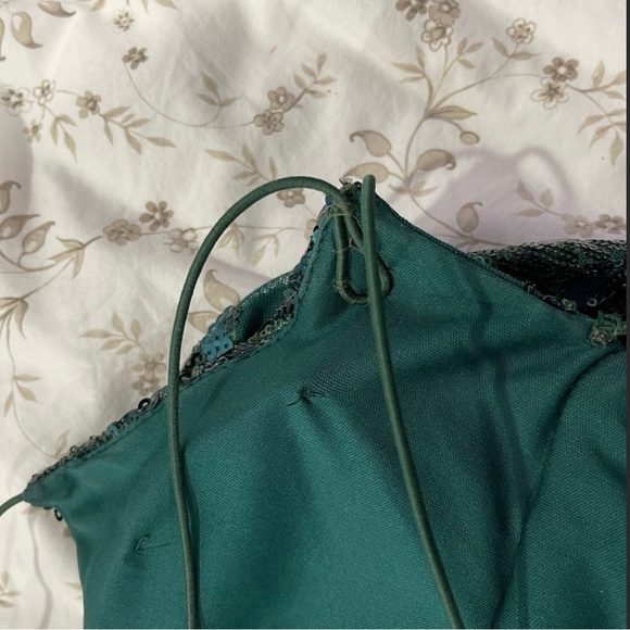 Emerald juniors sequin gown/ dress - Picture 11 of 16